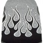 Dog Clothes Adorable Black Flames Tank