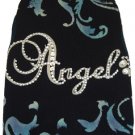 Dog Clothes Adorable Angel Tank - Black
