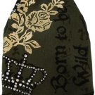 Dog Clothes Adorable Born To Be Wild Tank