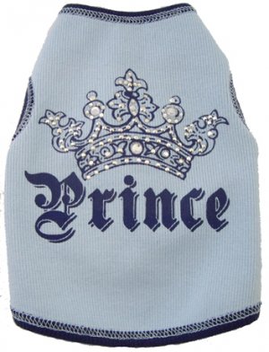 Dog Clothes Adorable Crown Prince Tank