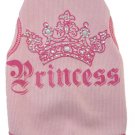 Dog Clothes Adorable Crown Princess Tank