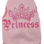 Dog Clothes Adorable Crown Princess Tank