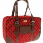 Dog Clothes Red Fleur-De-Lis Pet Carrier