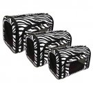 Dog Clothes NEW!! Zebra Carrier With Black Trim