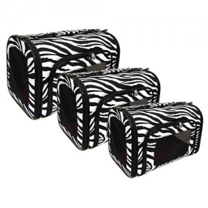 Dog Clothes NEW!! Zebra Carrier With Black Trim