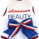 Dog Clothes Adorable American Beauty Tank