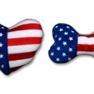 Dog Toys Adorable Patriotic Squeaky Plush Toys