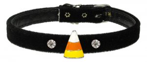 Dog Clothes Adorable Halloween Candy Corn Charm Collar