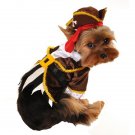 Dog Clothes Adorable Pirate Captain Halloween Dog Costume