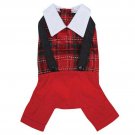 Dog Clothes Adorable Yuletide Tartan Jumper