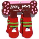 Dog Clothes Adorable Snowman Soxy Paws