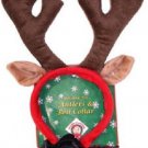Dog Toys Adorable Antlers & Bell Collar Combo - Medium - Large
