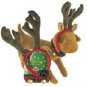 Dog Toys Adorable Antlers & Bell Collar Combo - Medium - Large