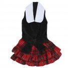 Dog Toys Adorable Yuletide Tartan Dress