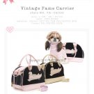 Dog Clothes Vintage Fame Carrier - Pink