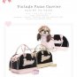 Dog Clothes Vintage Fame Carrier - Pink