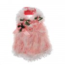 Dog Clothes New!! Furry Princess Dog Harness Dress