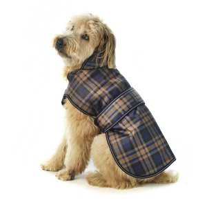 Dog Clothes New!! Kodiak Dog Coat - Blue Plaid