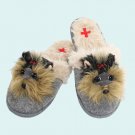 New! Adorable Yorkie Slippers