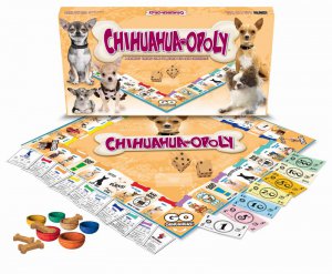 New! Adorable CHIHUAHUA-OPOLY Board Game