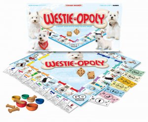 New! Adorable WESTIE-OPOLY Board Game