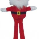 Dog Clothes 13" CHR Long Body Santa Plush Toy