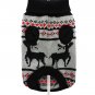 Dog Clothes Adorable Nordic Reindeer Sweater