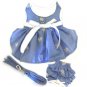 Dog Clothes Adorable New!! Denim & Daisy Dress Set with Matching Panties and Leash