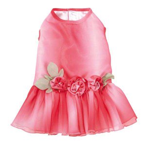 Dog Clothes Adorable Spring Shimmer Dog Dress