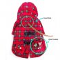 Dog Clothes Adorable Scottish Plaid Coat