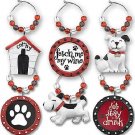 New! Doggy My Glass Charms