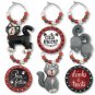 New! Kitty My Glass Charms