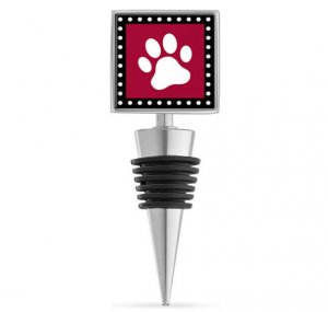 New! Paws Enamel Bottle Topper