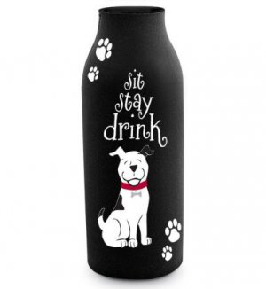 New! Sit Stay Drink Neoprene Beer Bottle Epicool