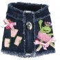 Dog Clothes Adorable The Calaveras Denim Vest
