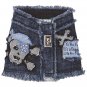 Dog Clothes Adorable The New Orleans Blue Denim Harness Vest