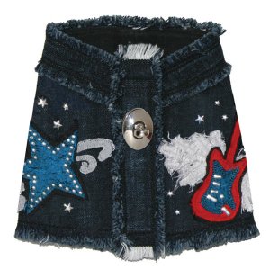 Dog Clothes Adorable The Austin Denim Harness Vest