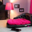 Dog Beds NEW!! Hot Pink & Black Sofa Bed & Toy
