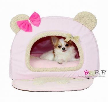 Dog Beds NEW!!Faux Leather Bear House Bed