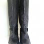 Vintage Black Patent Leather Riding Boots sz 8.5