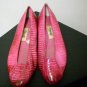 HOT PINK SONATA VINTAGE FLAT BALLERINA MOD RETRO BOHO