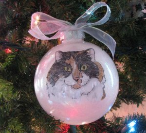 Custom Pet Portrait Ornament