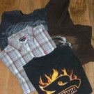 Lot of 4 Tony Hawk Brand Tops