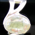 Bracelet Silver with Clear center