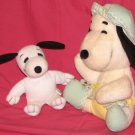 2 Vintage Snoopy's from 1968 good shape!