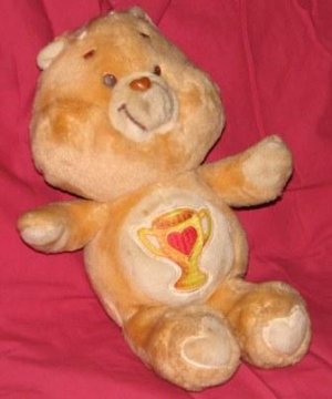 Care Bear- Champ Bear Plush from 1985!