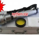 50W/38W HID Silver Torch Light 2 Mode HID Flashlight for outdoor hunting