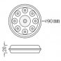 LED Daytime Running Light for automotive