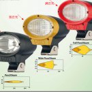 HID oval Work light 35W flood beam/spot beam