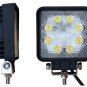 New Arrival 24W LED Work Light 4X4 Offroad Square Driving Light waterproof